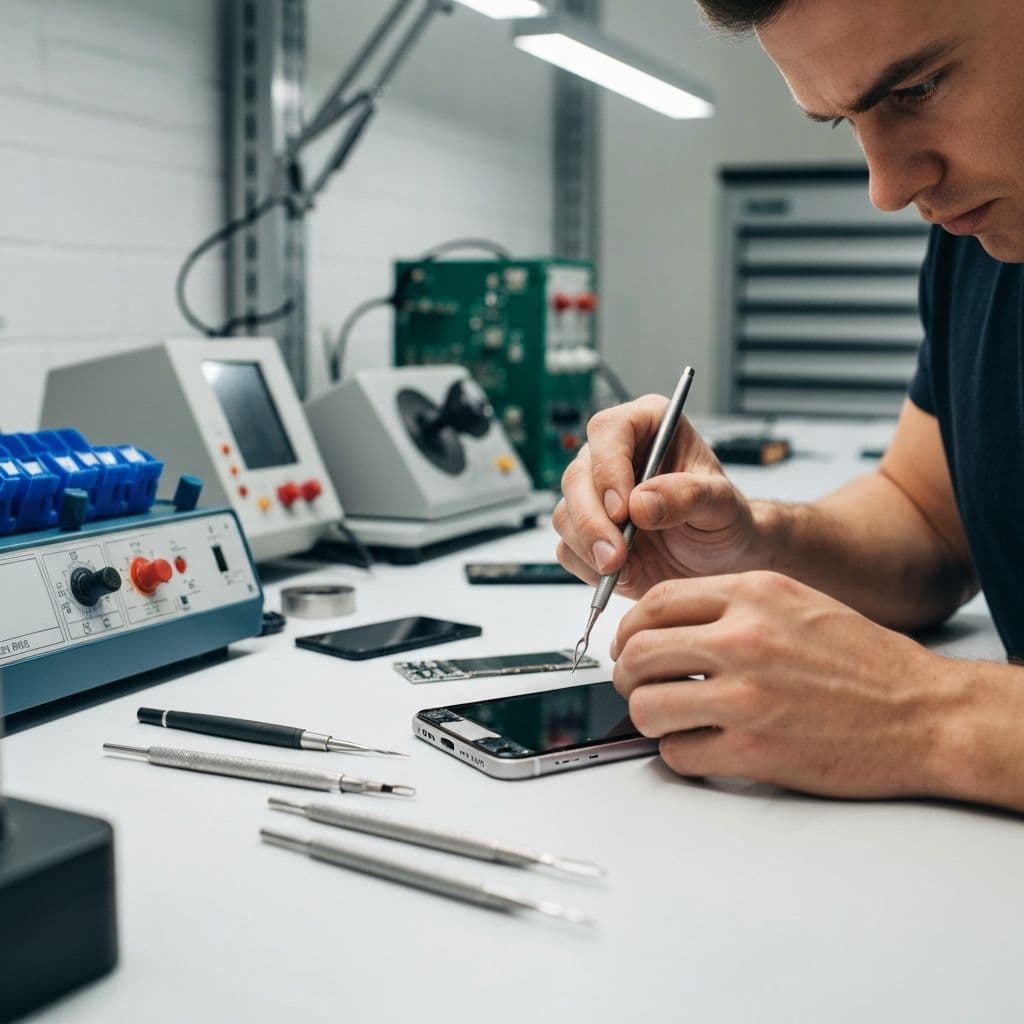 Tecnico Neo Informatica al lavoro